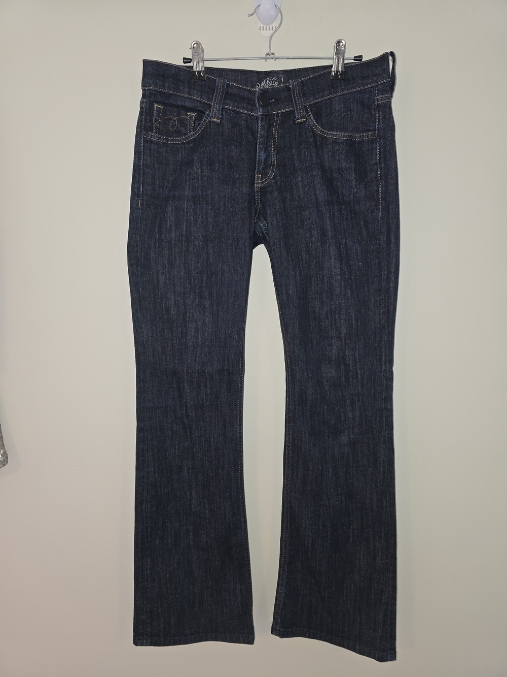 Mavi Dark Indigo Flare Blootcut Jeans